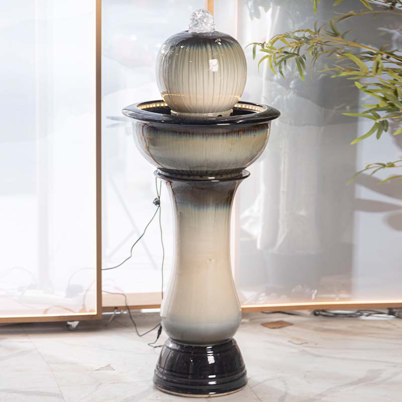 Indoor ceramic fountain MNC036-2-1