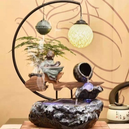 Indoor ceramic fountain w3s003