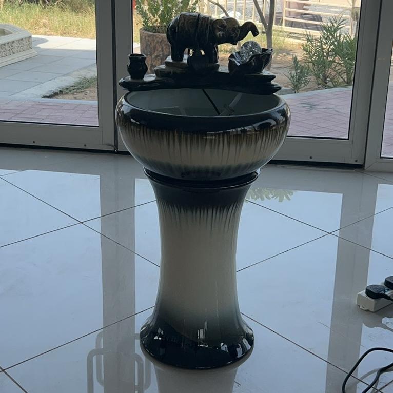 Indoor ceramic fountain MNC048-2-1